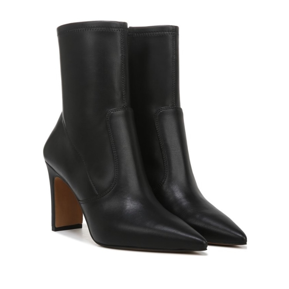 Franco Sarto Black Ankle Boots